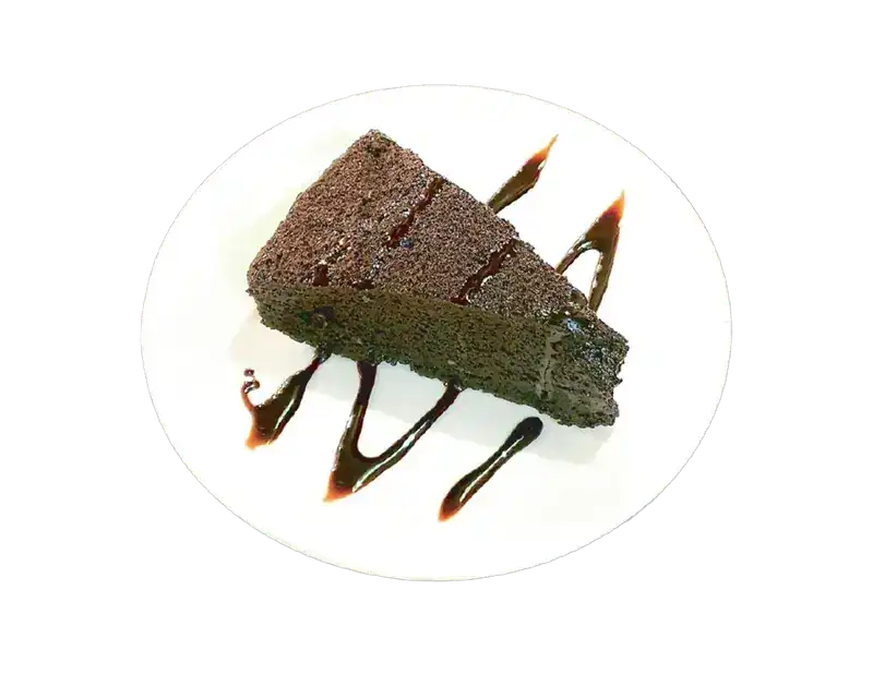 A slice of brownie