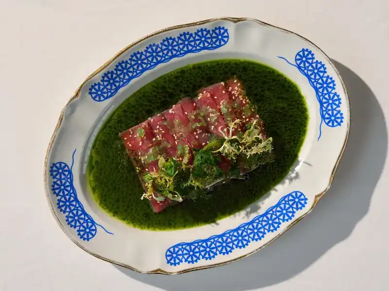 Tuna crudo at ETNA